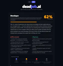 deadjob.ai gallery image