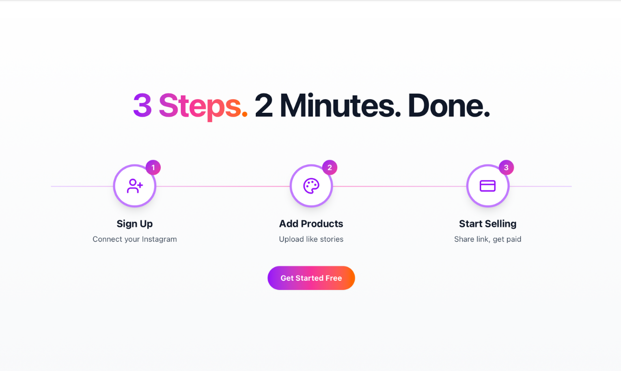 PayInBio - Screenshot 3 showing product features and functionality