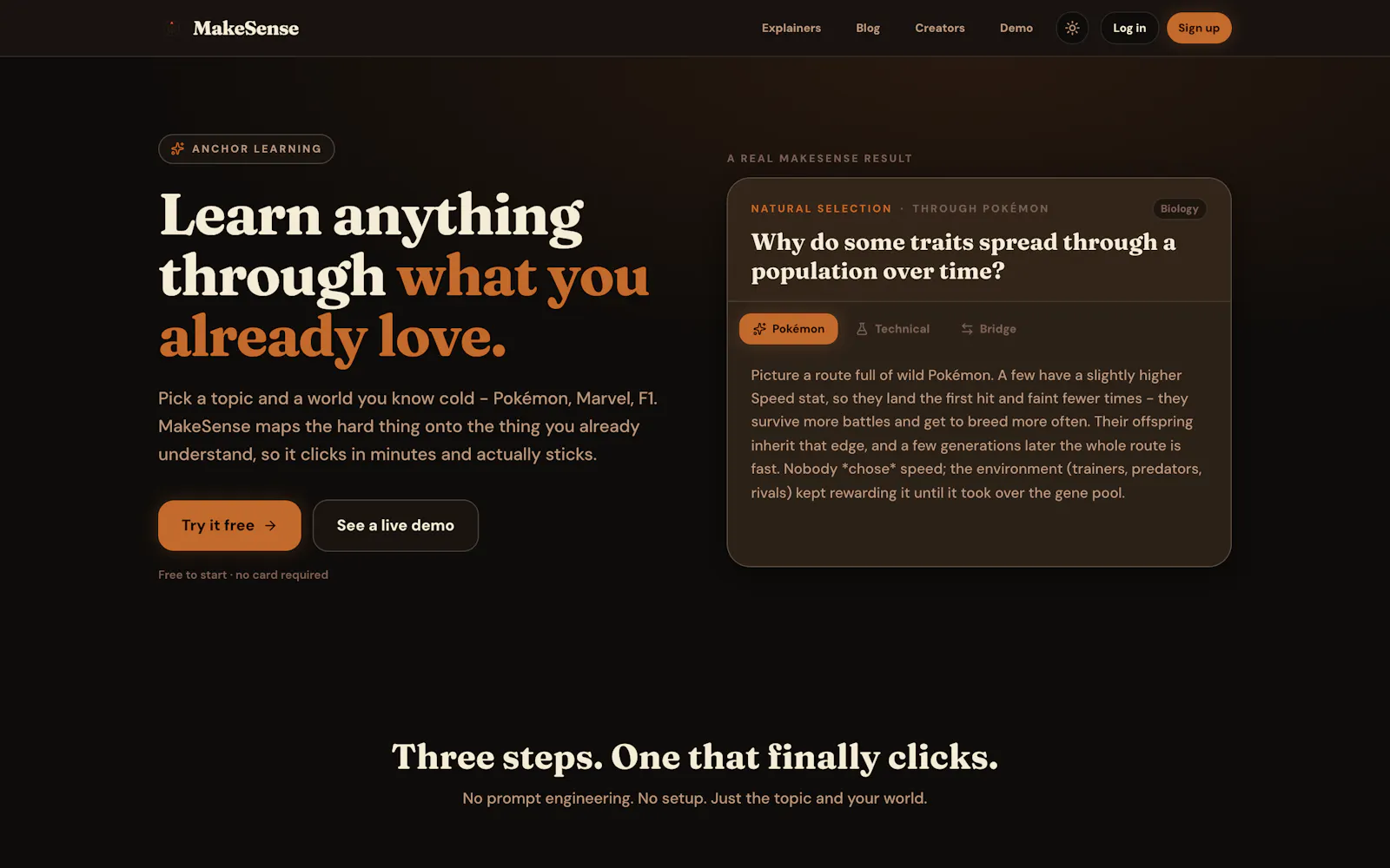 MakeSense screenshot 2