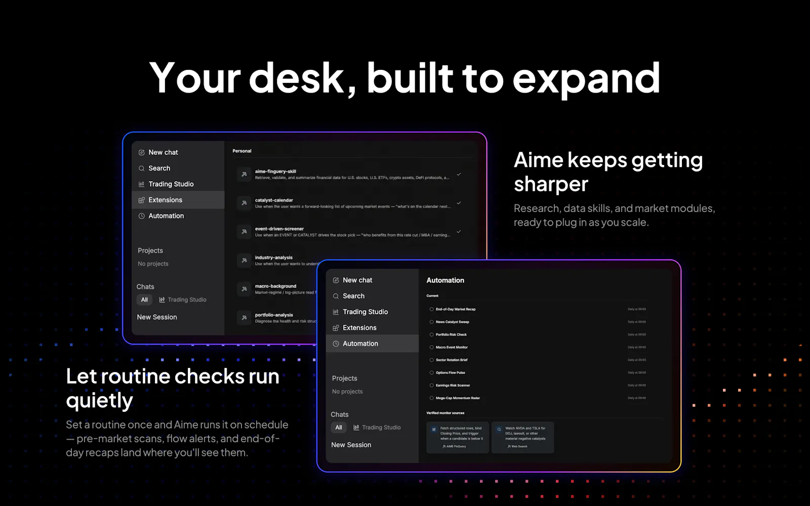 AInvest Terminal screenshot 2