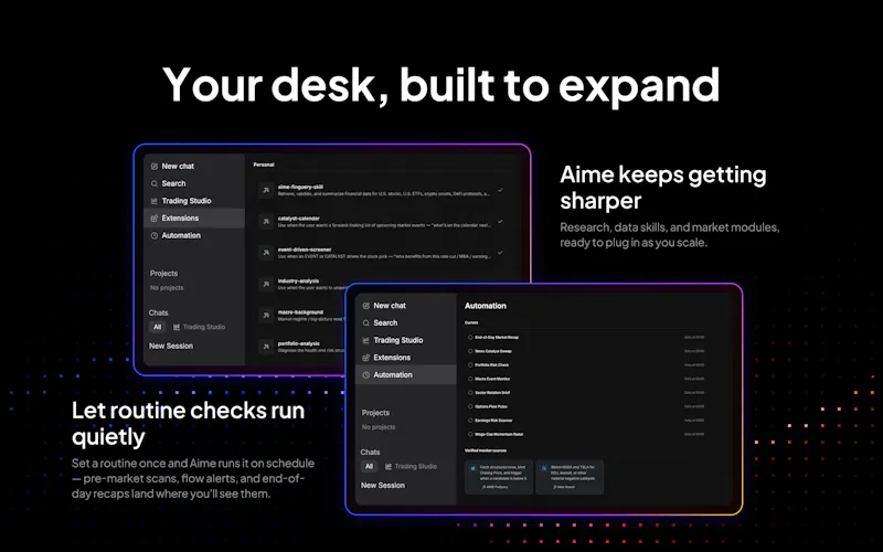 AInvest Terminal screenshot 2