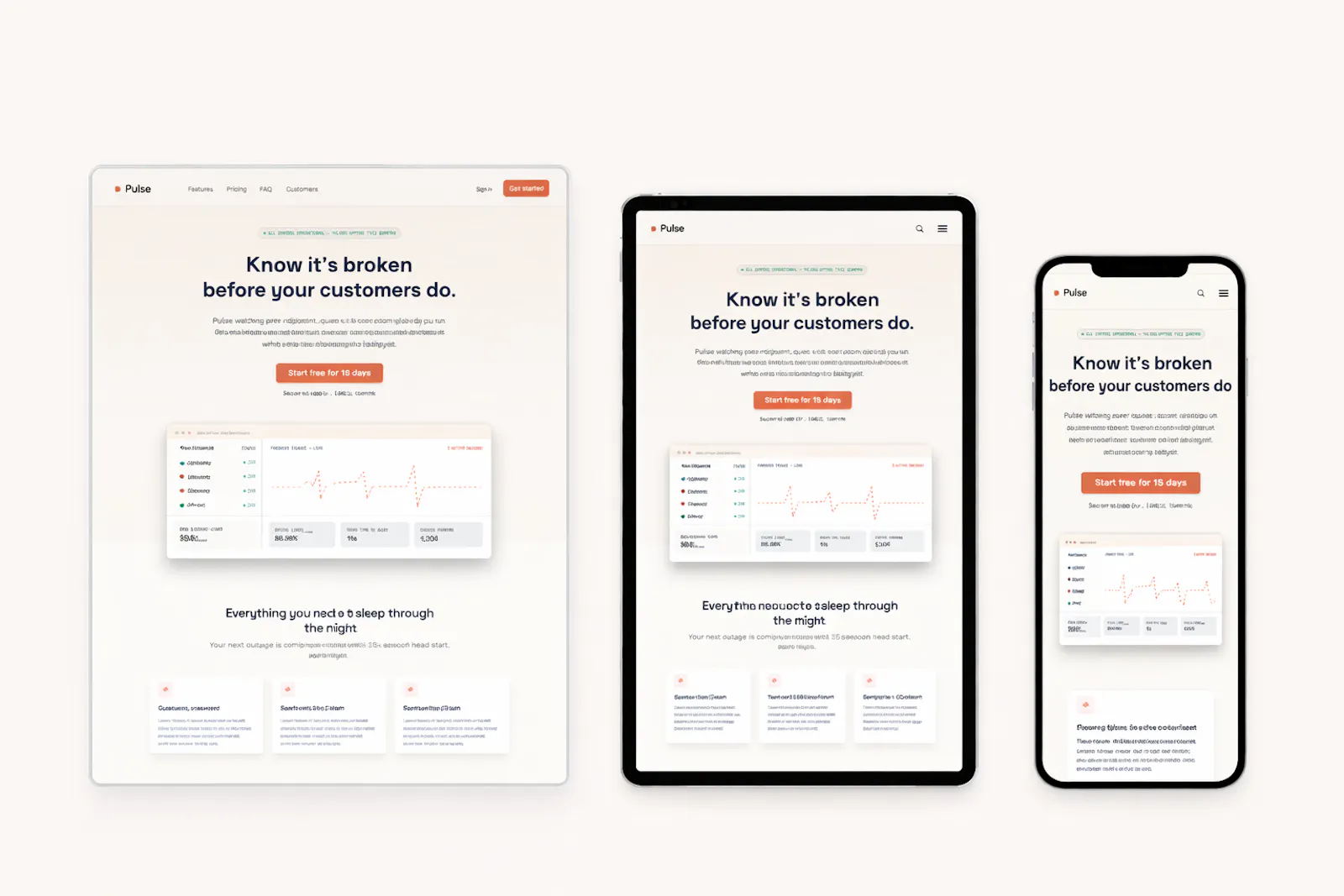 Free Download: Premium Website Template screenshot 2