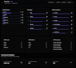 Carrd Analytics gallery image