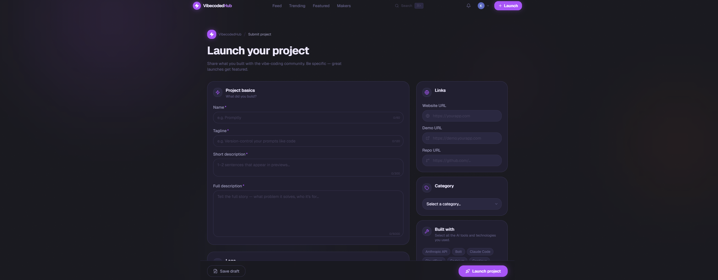 VibecodedHub gallery image
