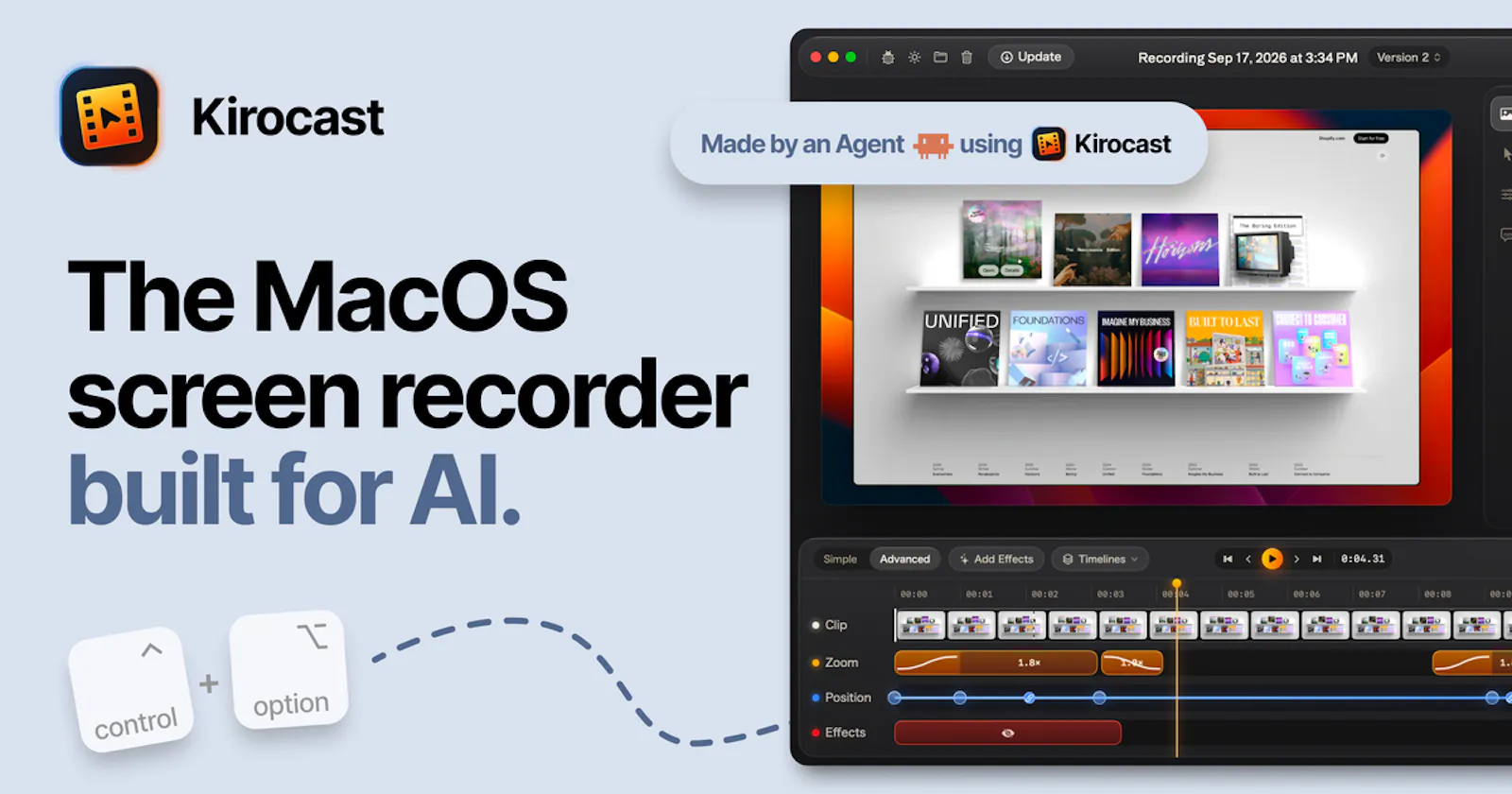 Kirocast screenshot 2