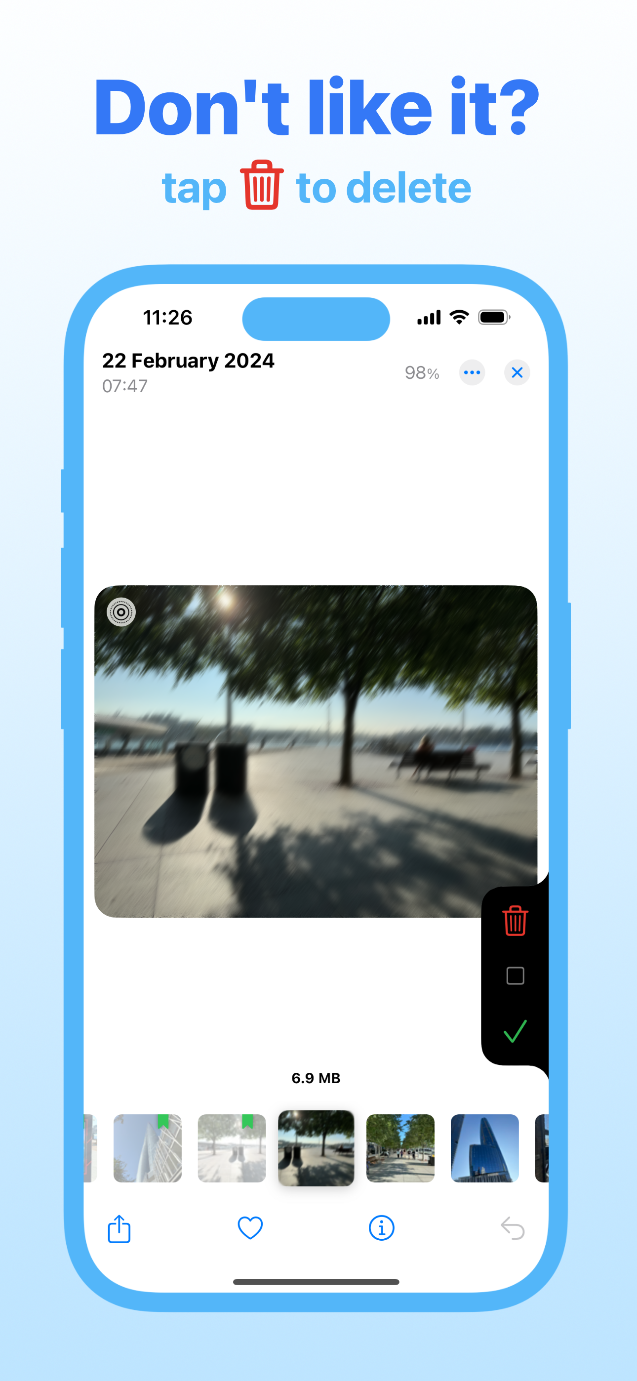 Pulire - Taglia i costi iCloud ripulendo la tua galleria media 3