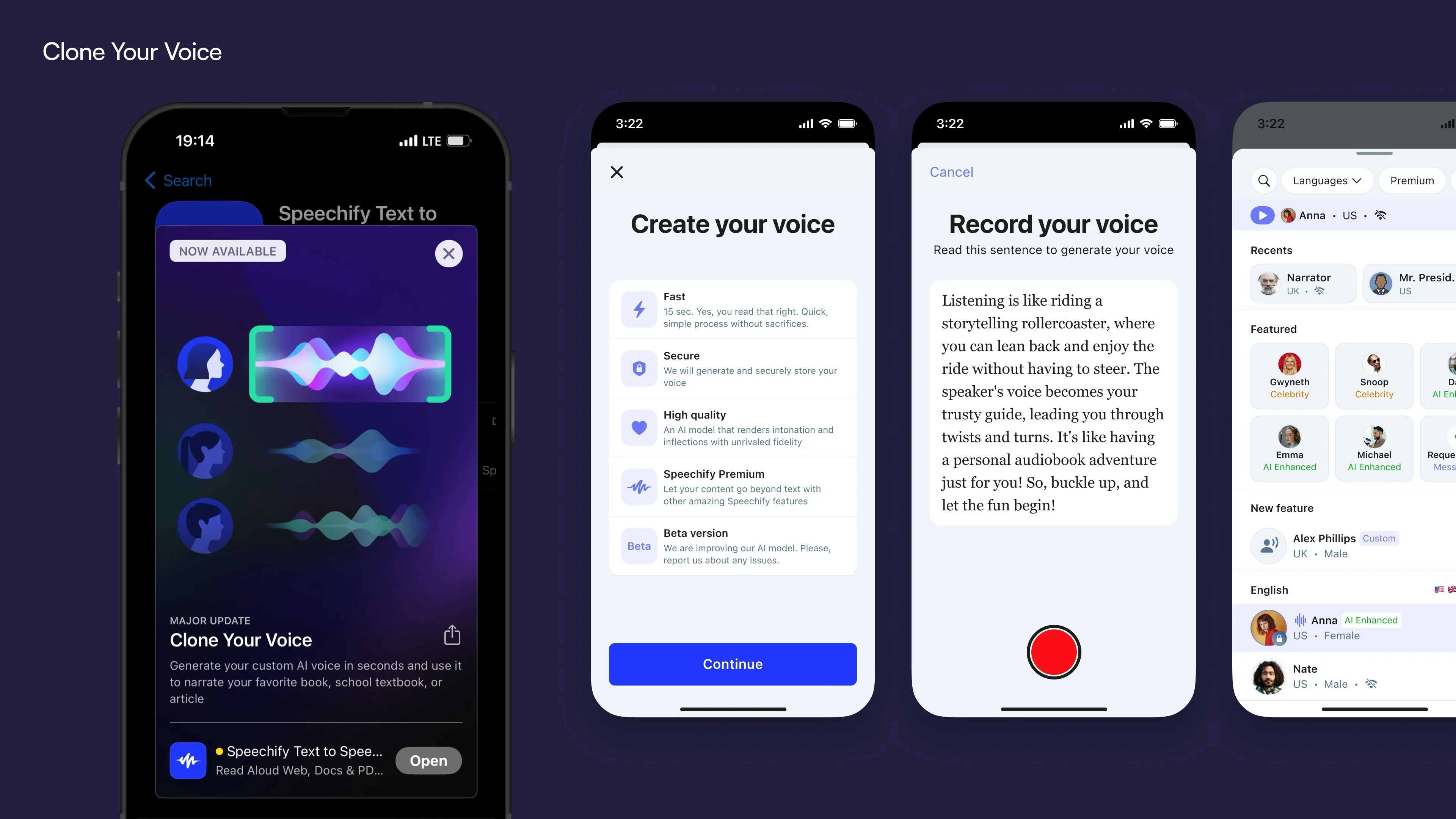 Speechify 3.0 - 위젯, 새로운 디자인, 탐험 등! 미디어 4