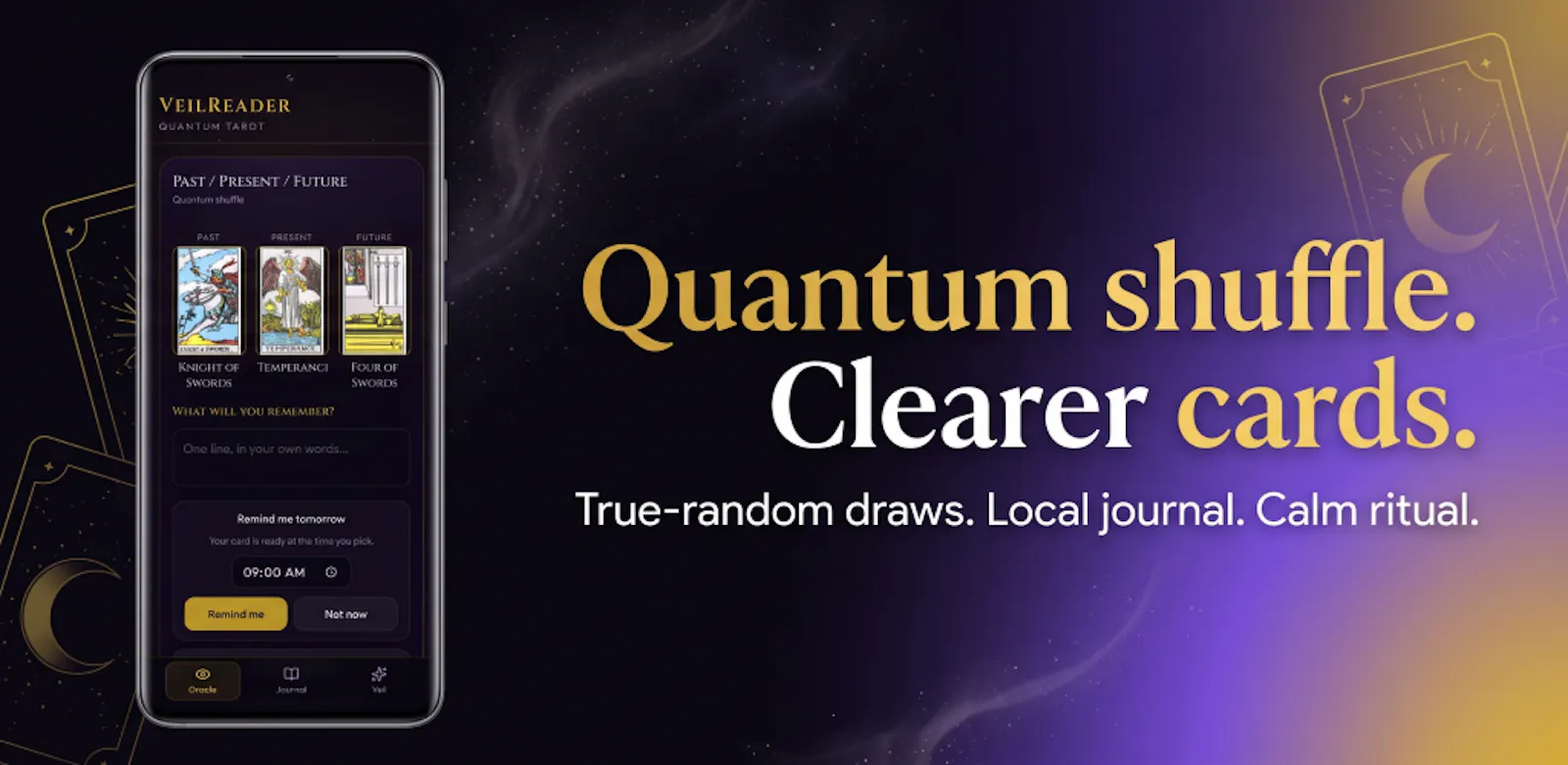 VeilReader: Quantum Tarot screenshot 3