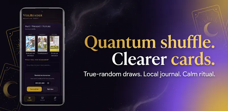 VeilReader: Quantum Tarot screenshot 3