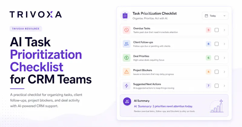 Trivoxa AI CRM screenshot 4