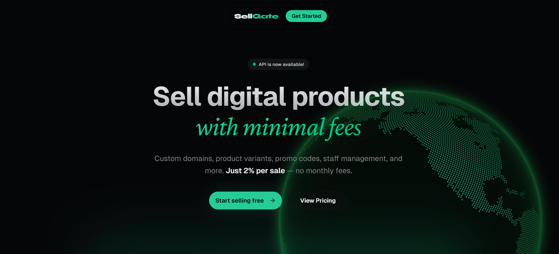 SellGate - Screenshot 3 showing product features and functionality