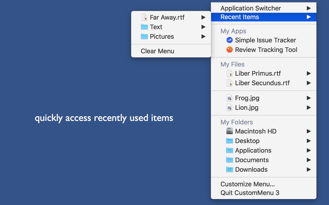 CustomMenu 3 gallery image