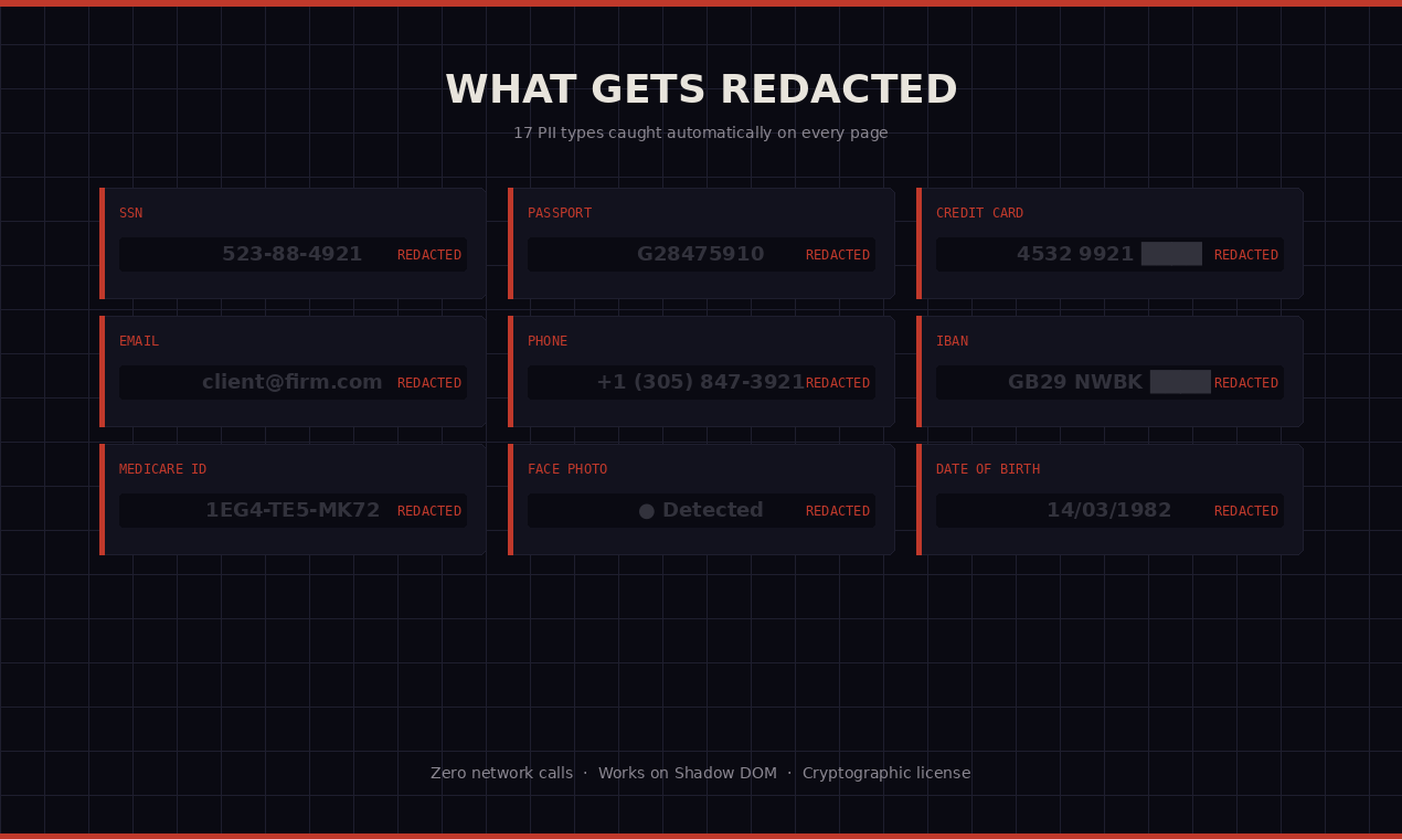 Privacy Shield - Screenshot 2 showing product features and functionality