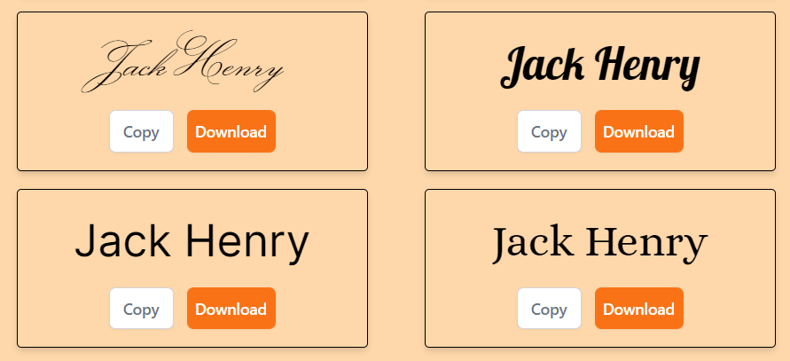AI Signature Generator gallery image