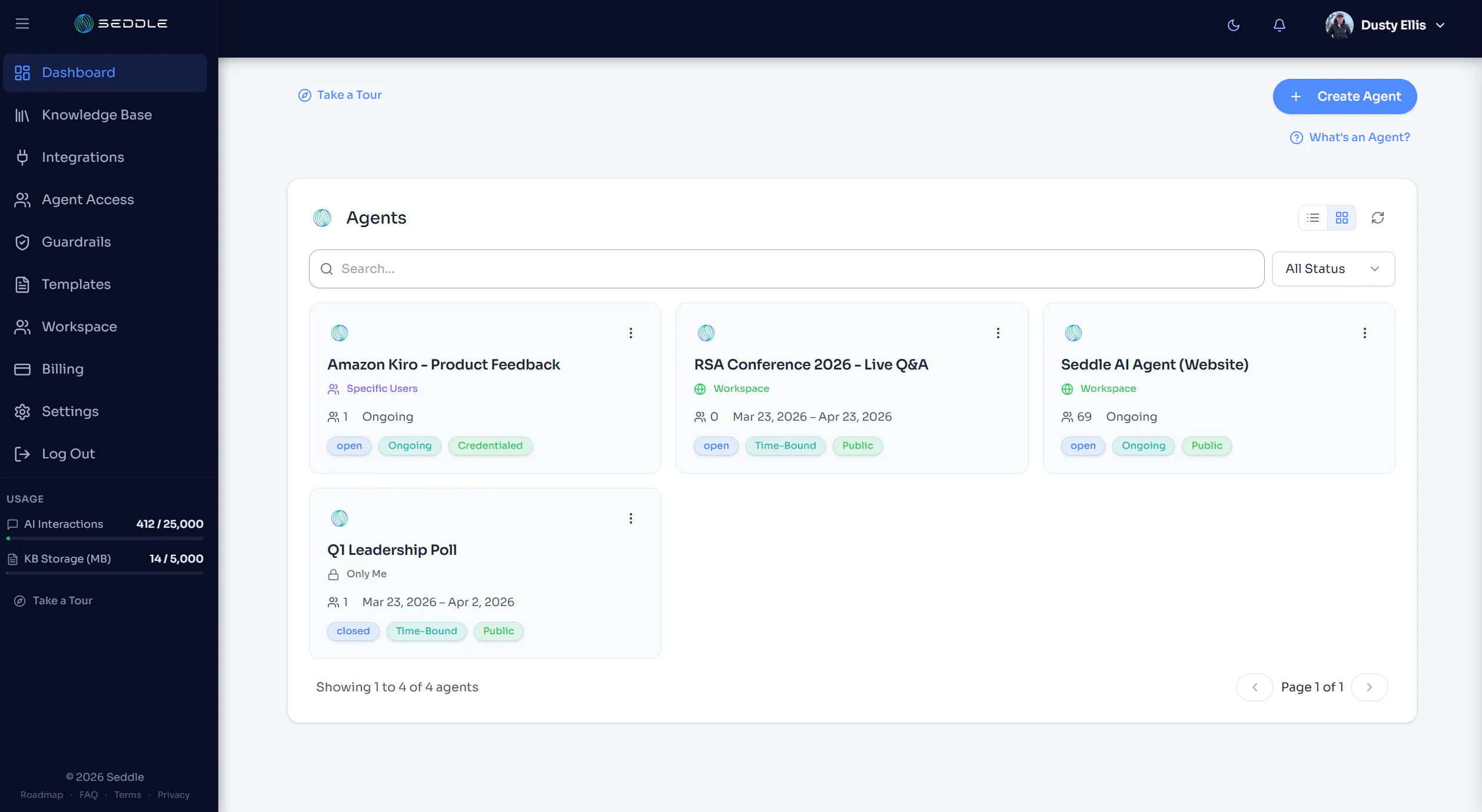 Seddle: Agents for Audience Engagement gallery image