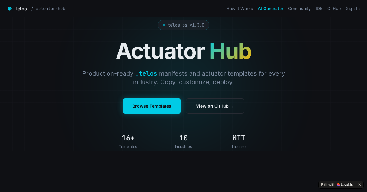 Telos-OS gallery image