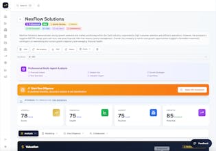Dealforge AI – M&A OS with Red Team gallery image