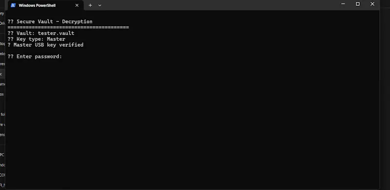 secure vault .exe screenshot 4