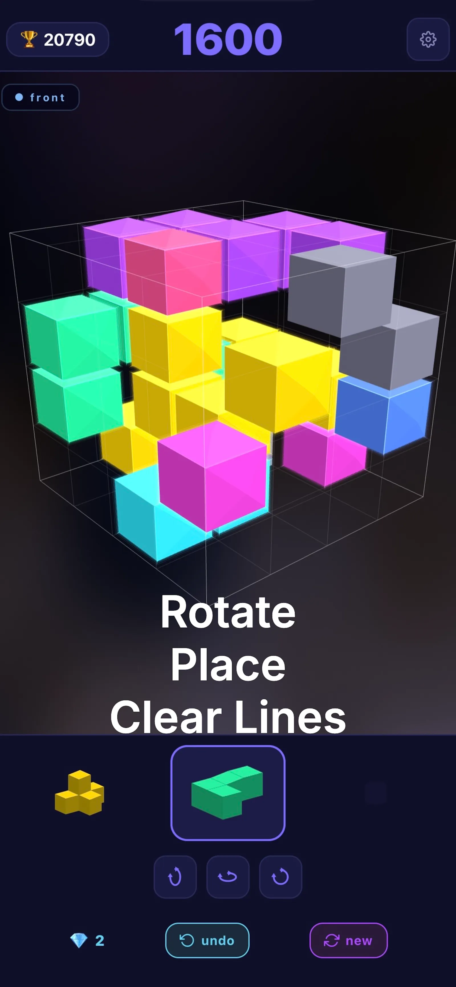 ZenCubed: 3D Block Puzzle screenshot 3