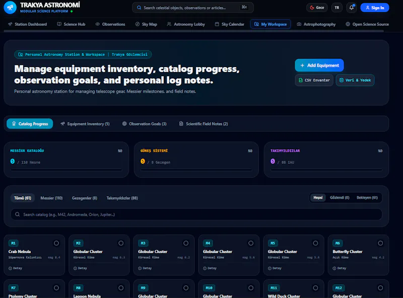 Trakya Astronomi  screenshot 5