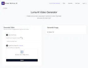 AI Video Generateor Dream Machine AI gallery image