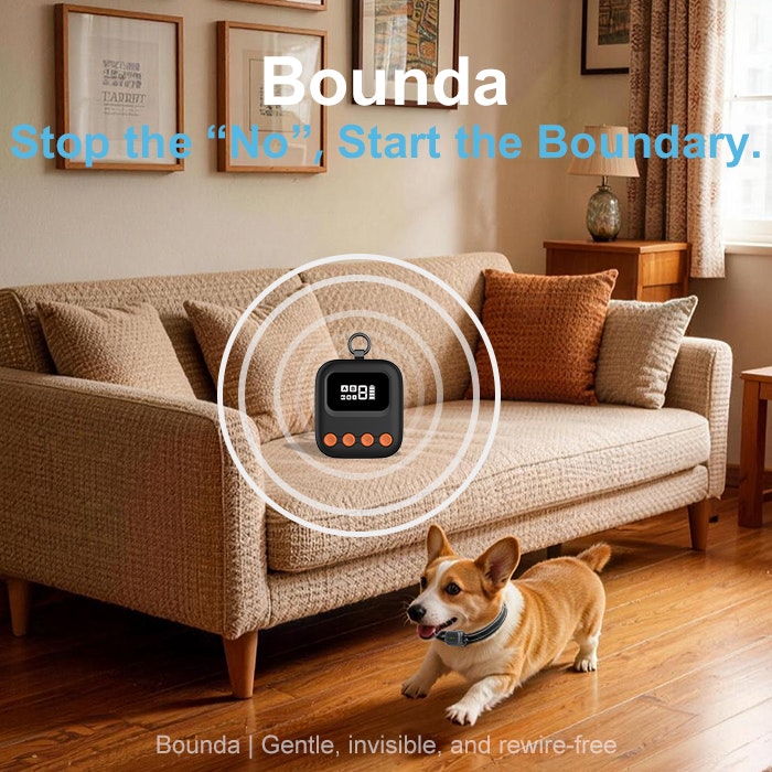 Bounda: Wireless Pet Barrier & Trainer