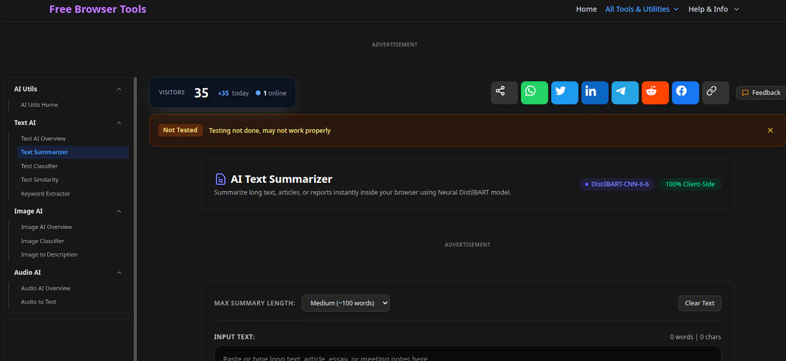 Free Browser Tools screenshot 4