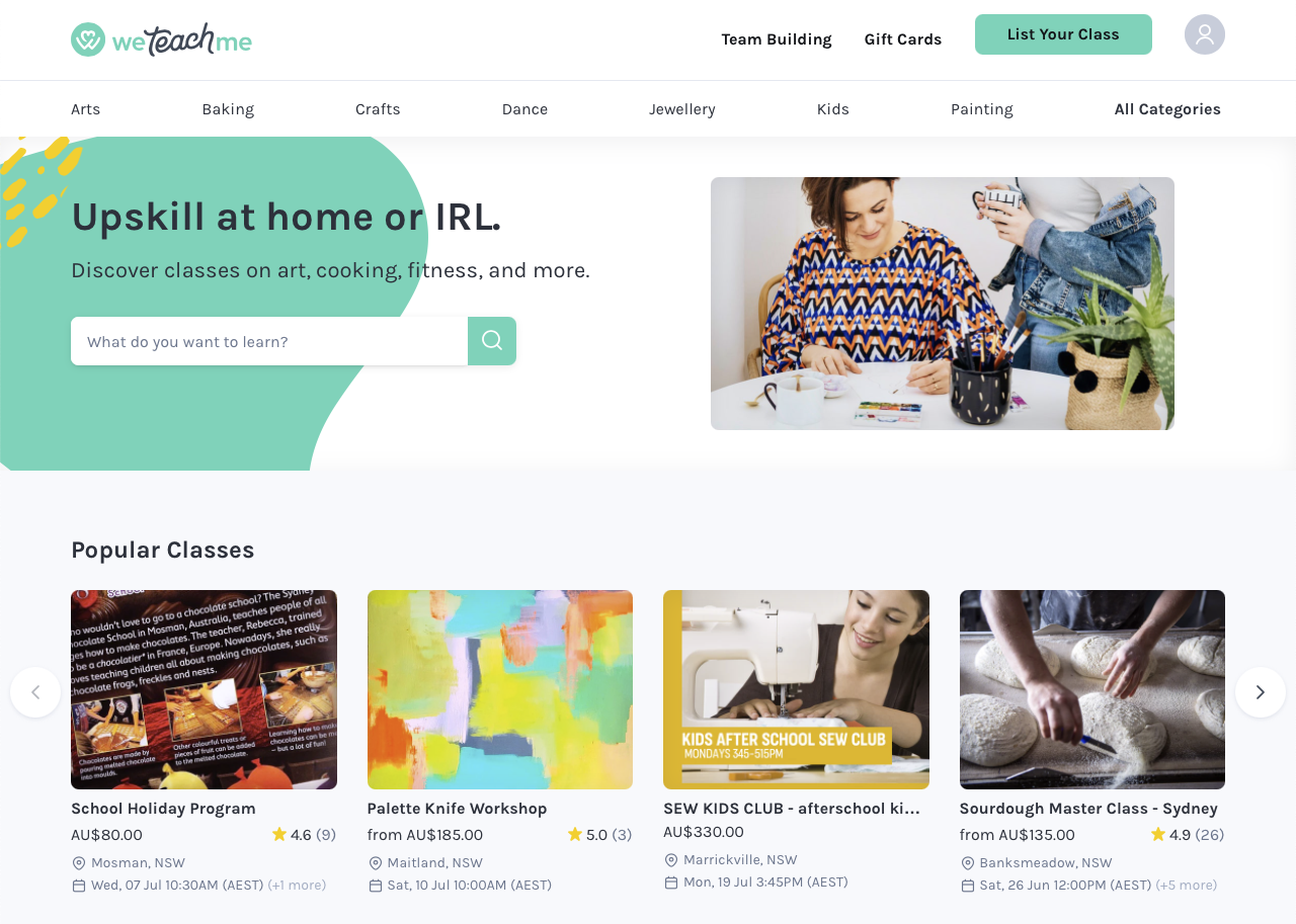 WeTeachMe gallery image