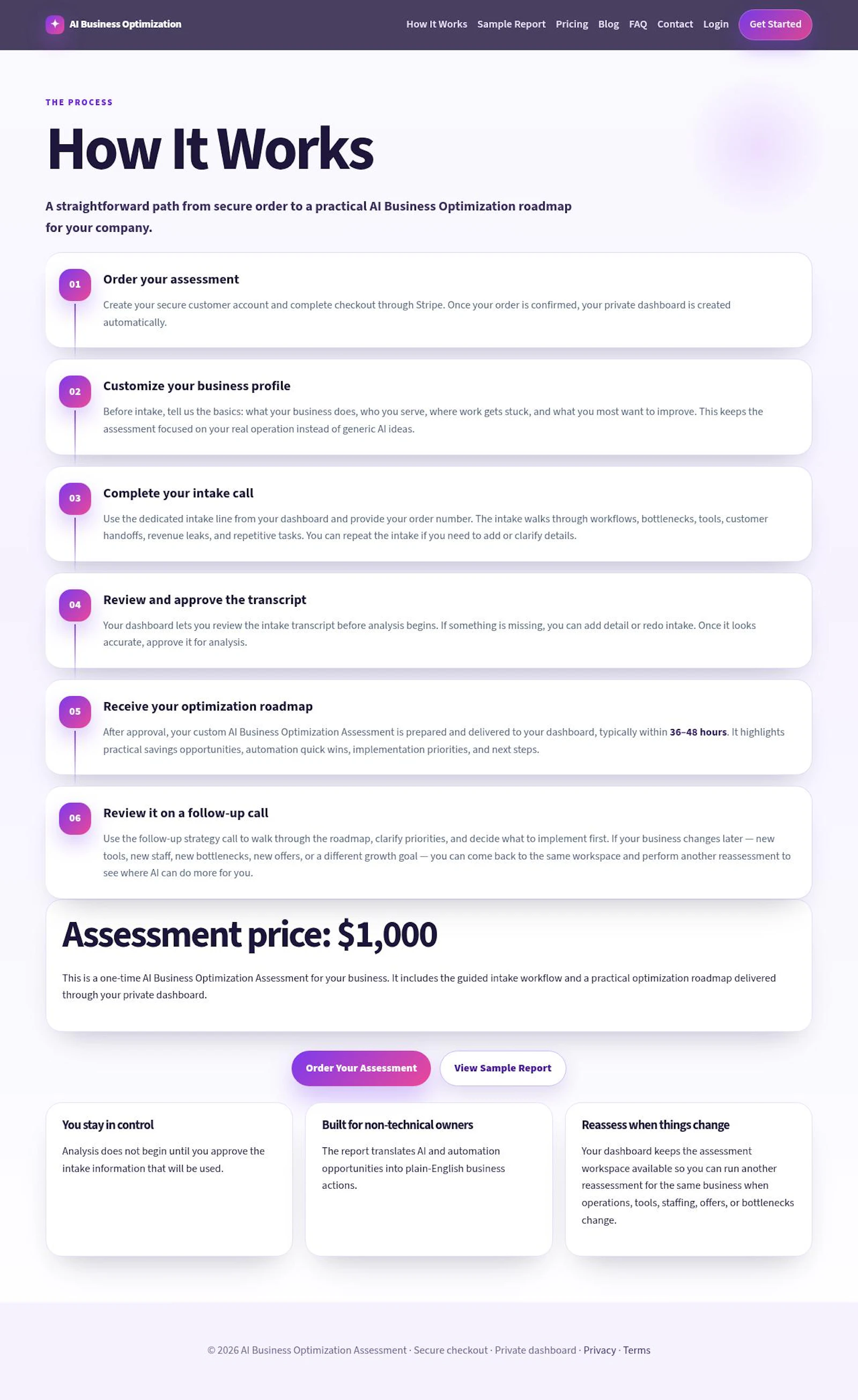 AI Business Optimization screenshot 2