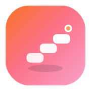 MiniStep - Product Hunt launch logo and brand identity