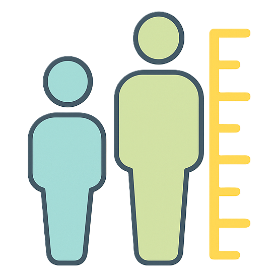 CompareHeights logo