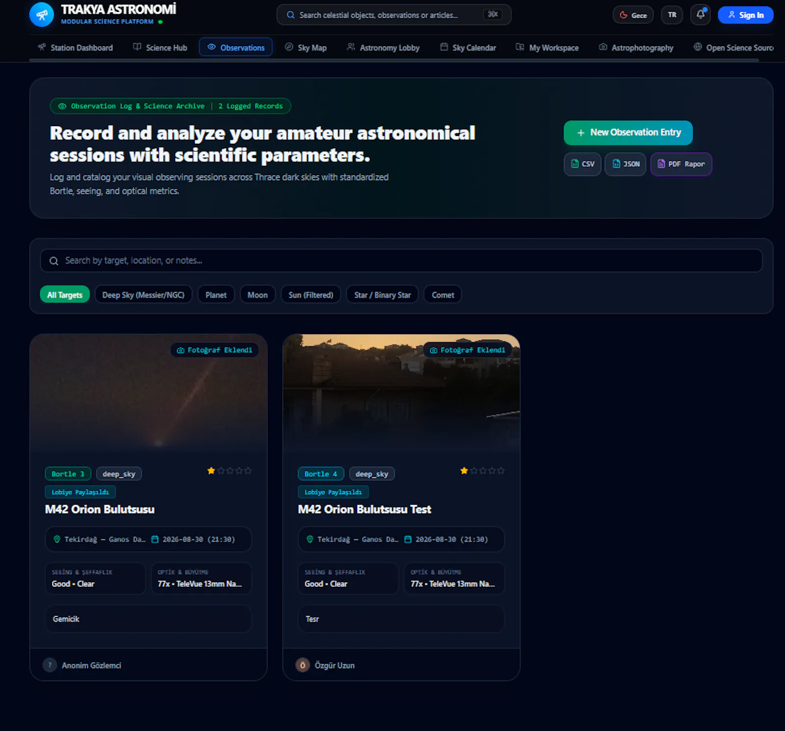 Trakya Astronomi  screenshot 6