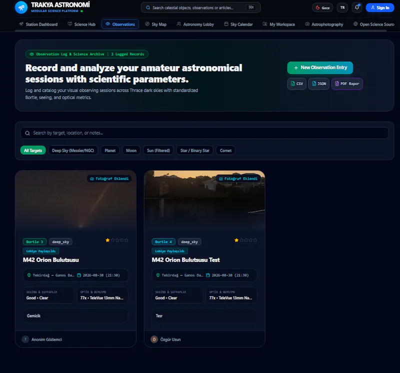 Trakya Astronomi  screenshot 6