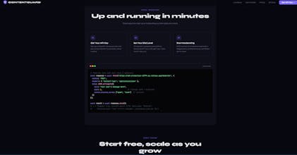 ContentGuard β Content Moderation gallery image