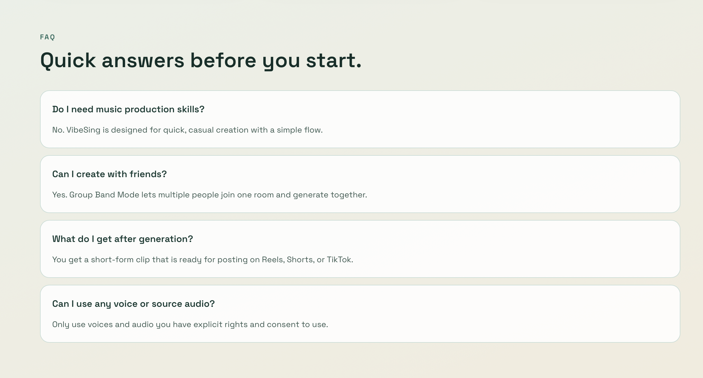 VibeSing gallery image