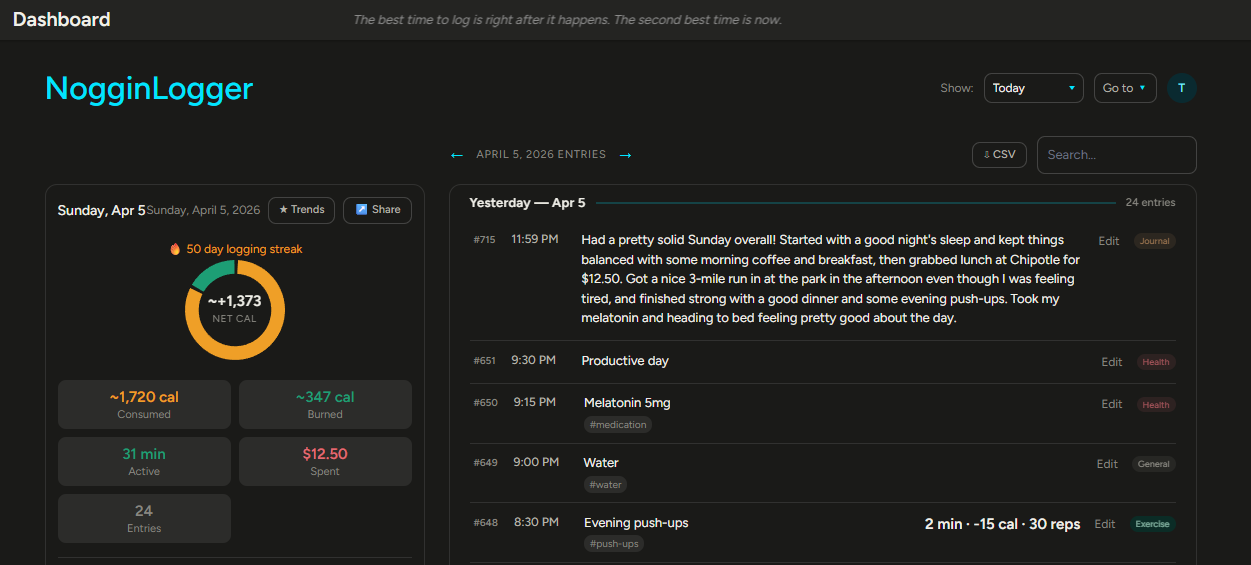 NogginLogger gallery image