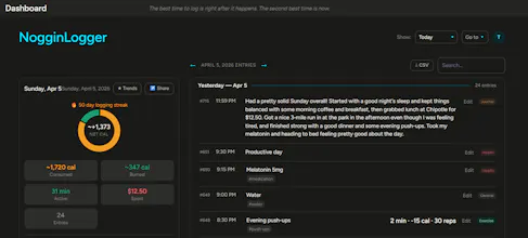 NogginLogger gallery image