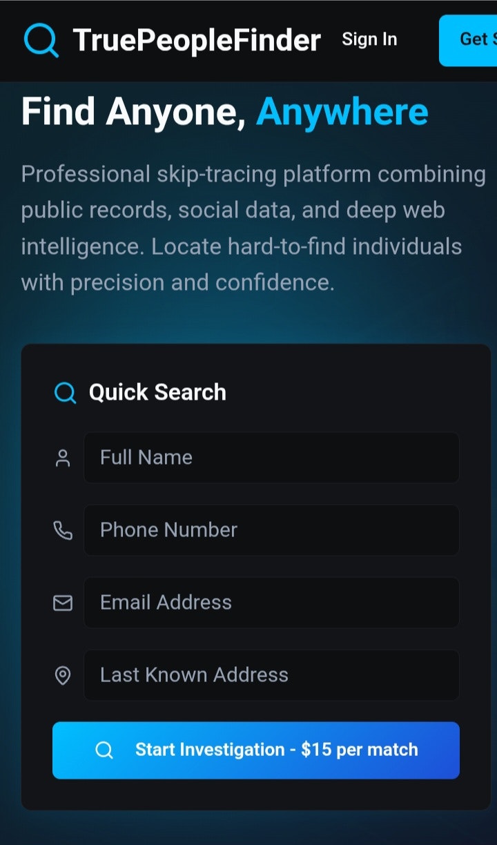 Media Truepeoplesearch - Platform Carian Skip & People Carian Profesional 7
