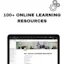 100+ online learning resource
