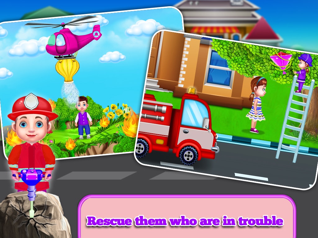 Rescue People From Fire House Fun Fire Fighter gallery image
