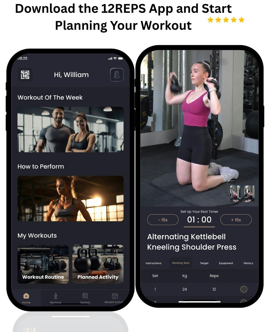 12REPS App gallery image