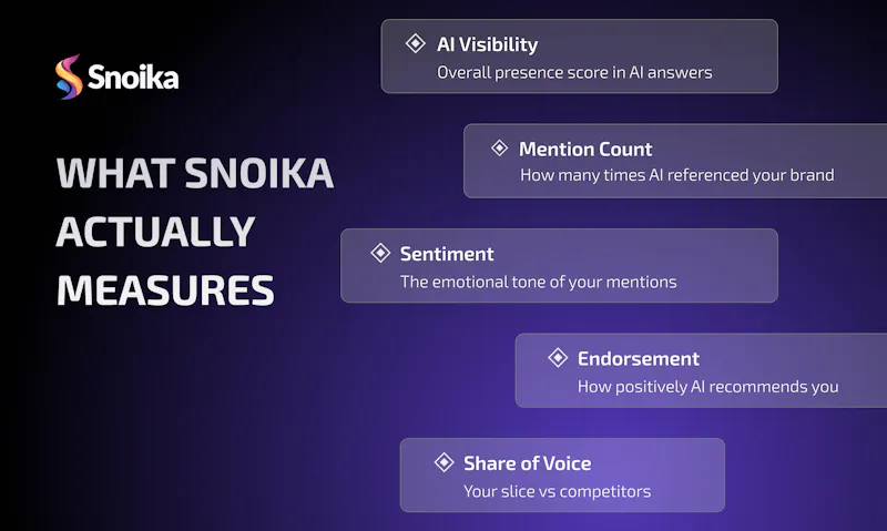 Snoika AI Visibility Monitor screenshot 5