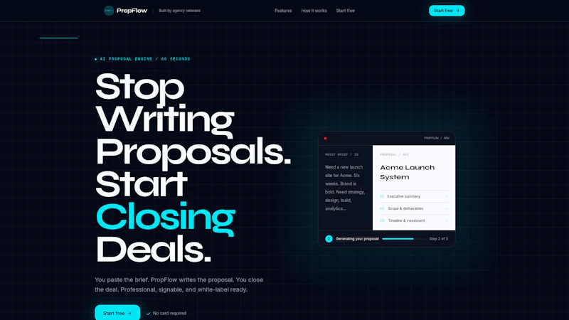 PropFlow — Close Deals, Not Documents screenshot 2