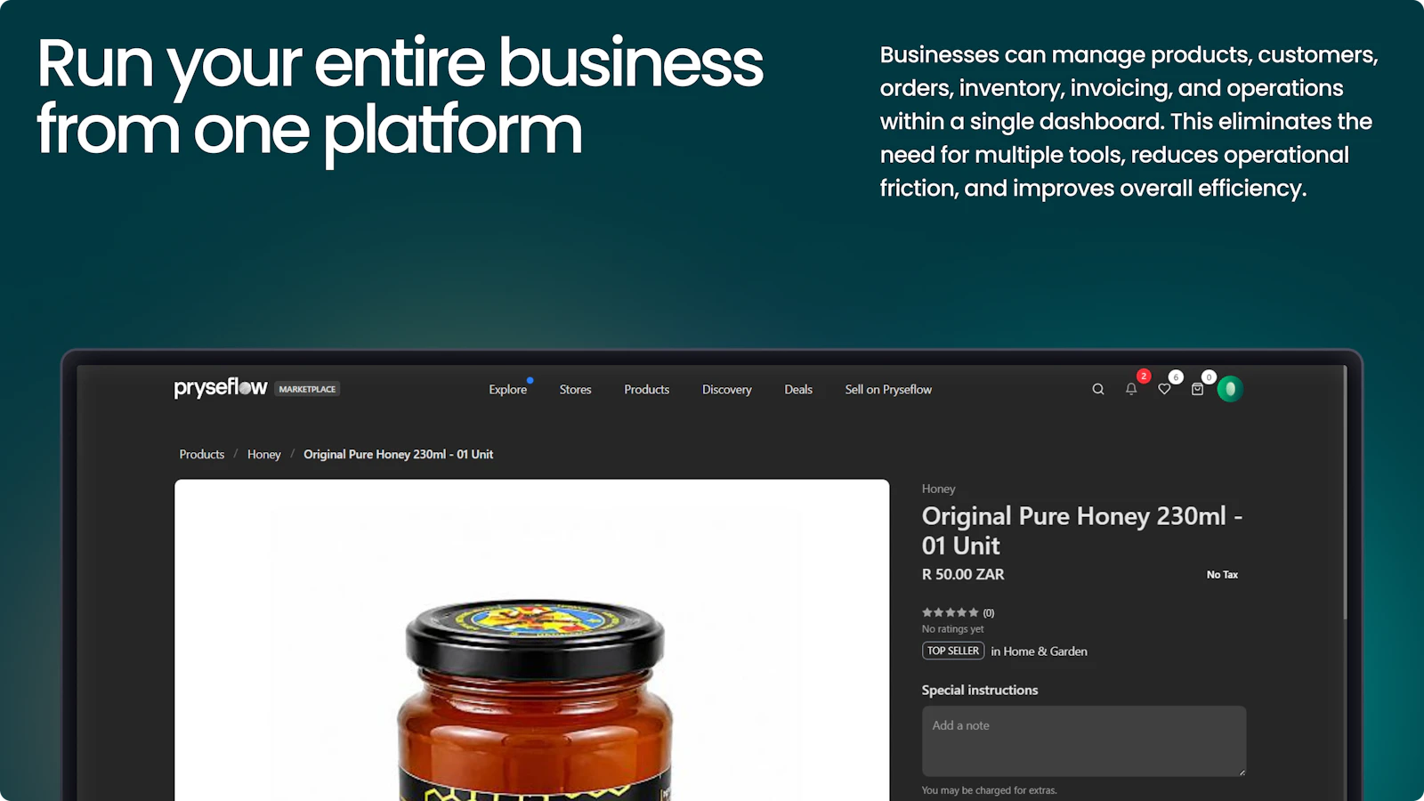 Pryseflow screenshot 2