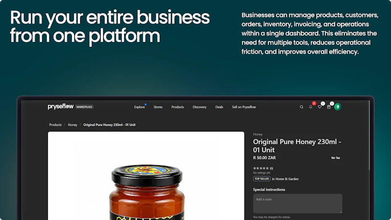 Pryseflow screenshot 2