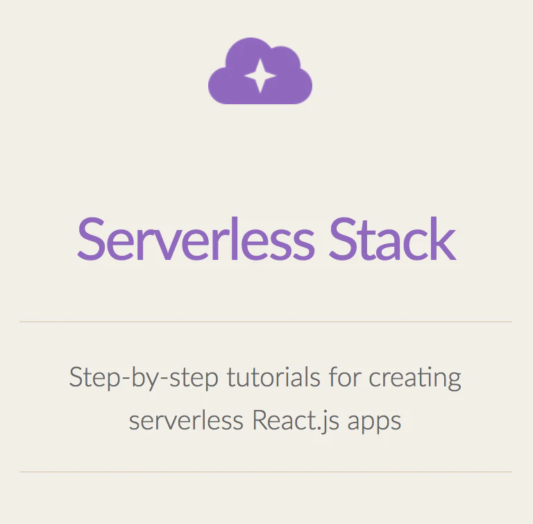 Serverless Stack