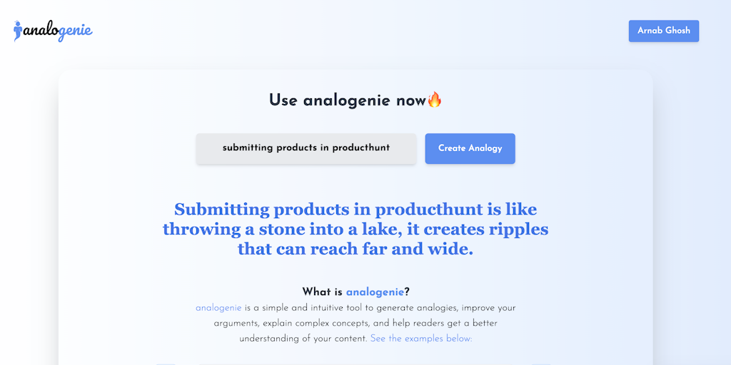 analogenie - Product Information, Latest Updates, and Reviews ...