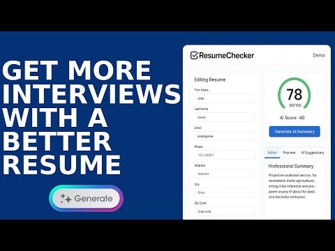 ResumeChecker - Job Specific AI Analysis gallery image