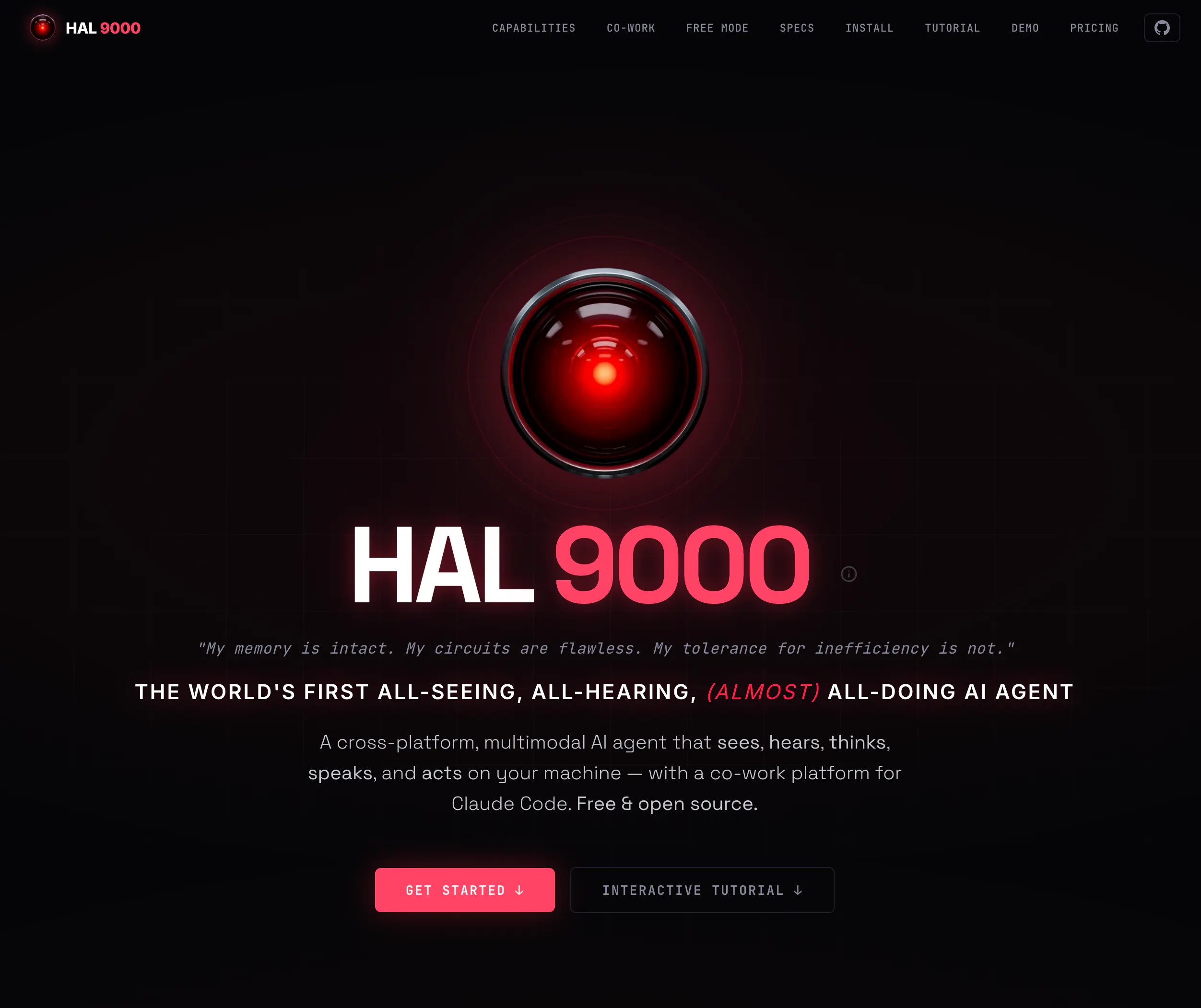 HAL9000 のプロダクトバナー
