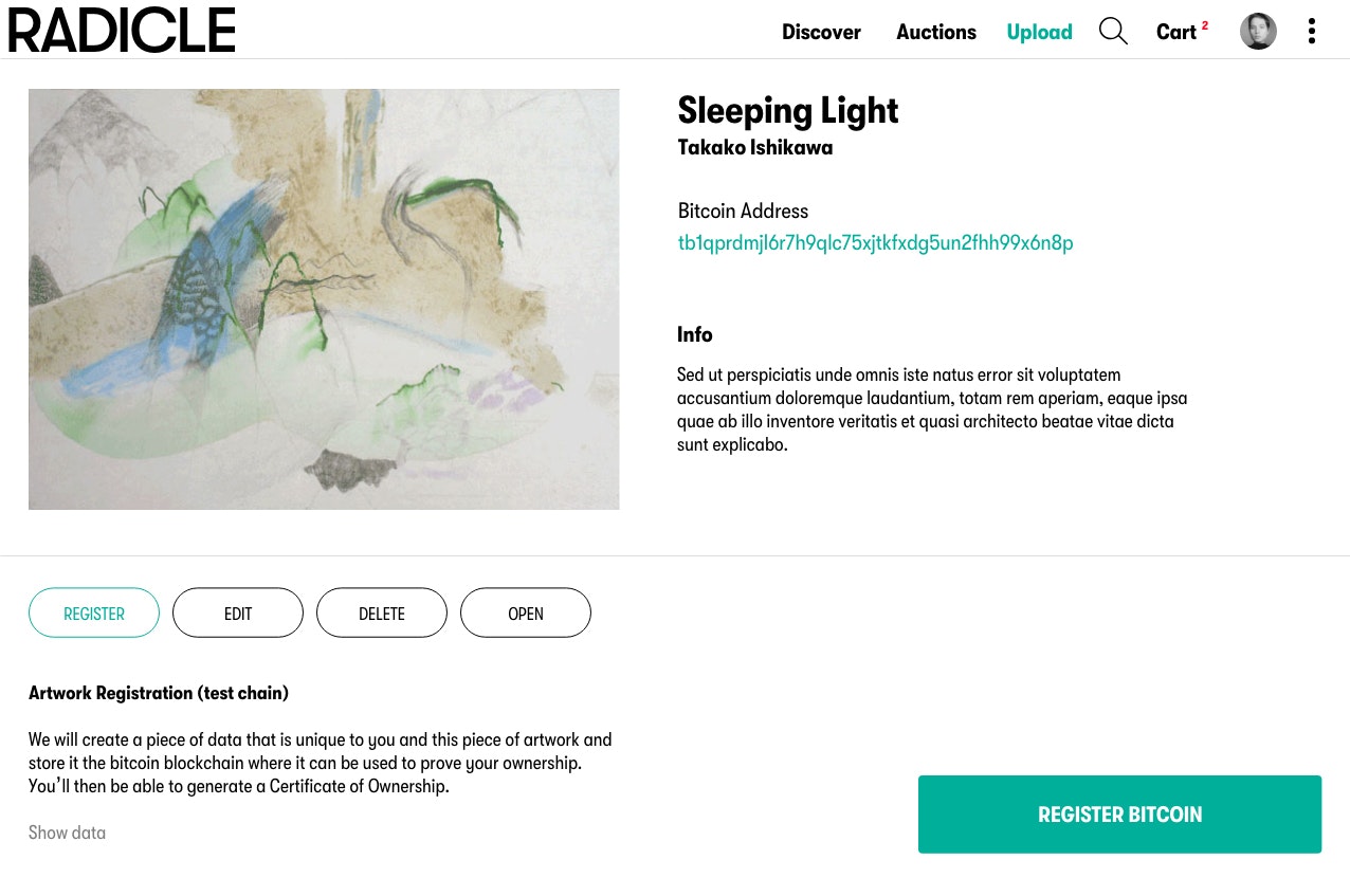 RADICLE gallery image